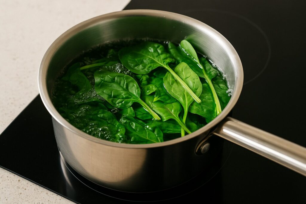 How Long to Blanch Spinach and Tips to Keep Its Color 1 blanching spinach