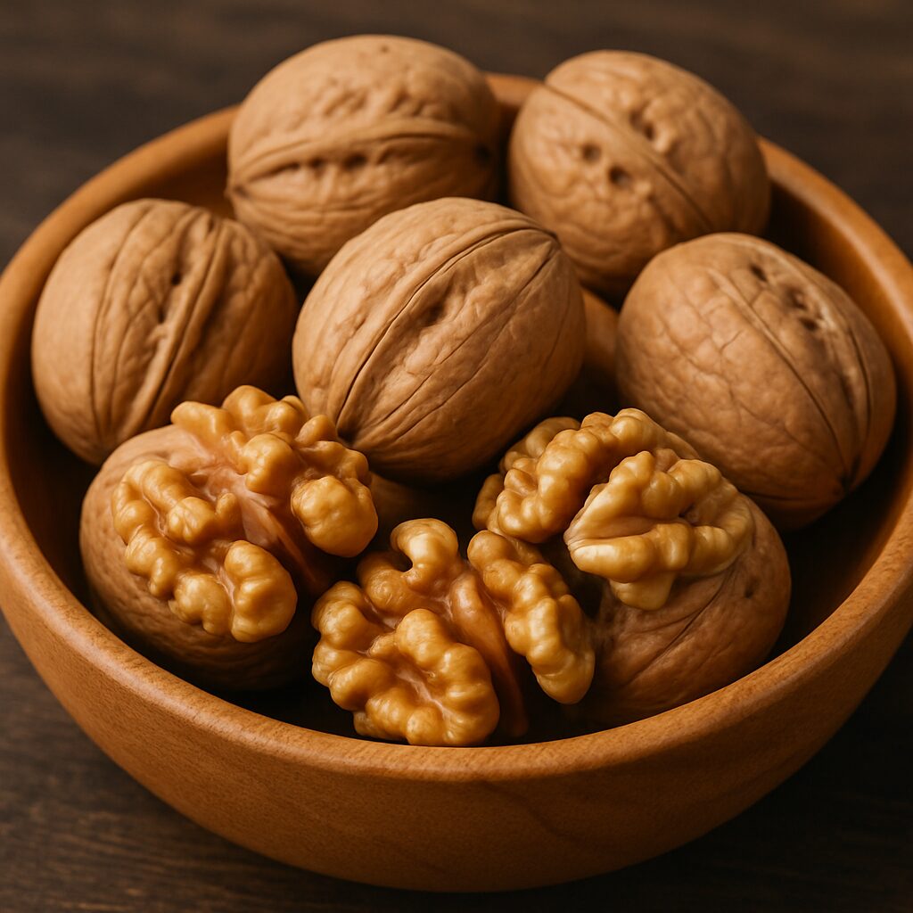 Daily Walnut Intake and Precautions for Overconsumption 2 walnuts for cardiovascular health
