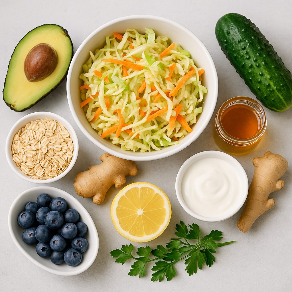The Connection Between Gut Health and Skin Health 2 foods good for stomach health