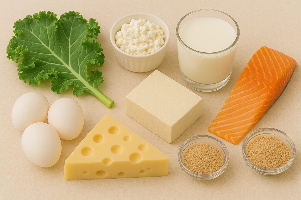 Bone Health · Beneficial Foods vs Harmful Habits 2 healthy foods and habits for strong bones