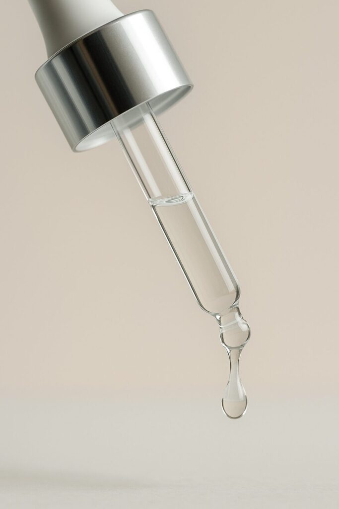Hyaluronic Acid Benefits · Skin Hydration, Joint Health, and Healthy Aging Guide 2 hyaluronic acid serum dropper with clear liquid